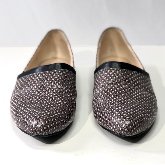 Nine West noinstride vegan snakeskin pointy flats - Picture 5 of 10